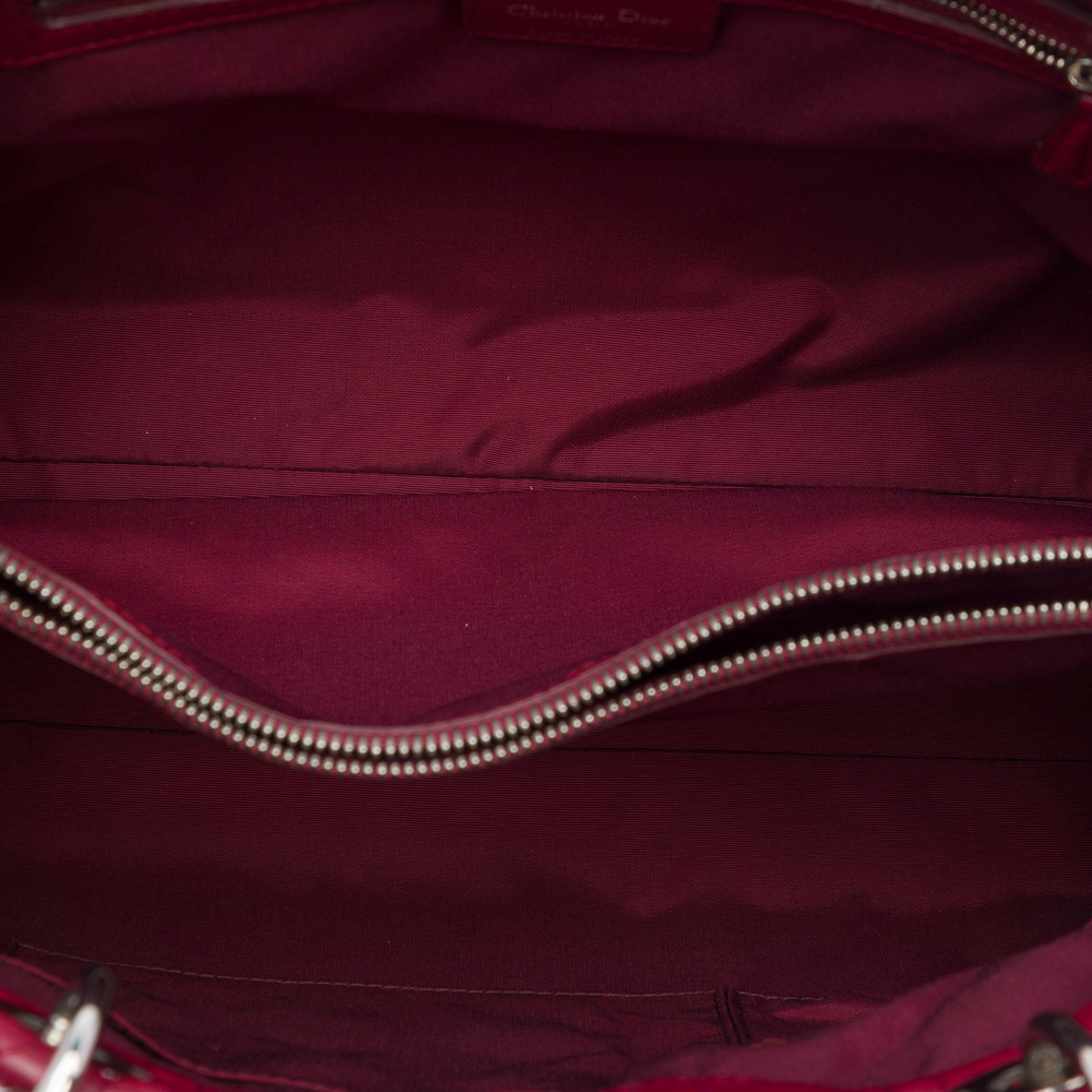 Pre-Loved Dior Large Lambskin Cannage Lady Dior Soft Shopping Tote - Picture 4 of 7